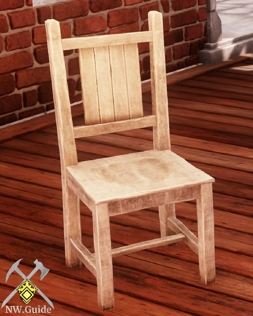 Ash Dining Chair Front View