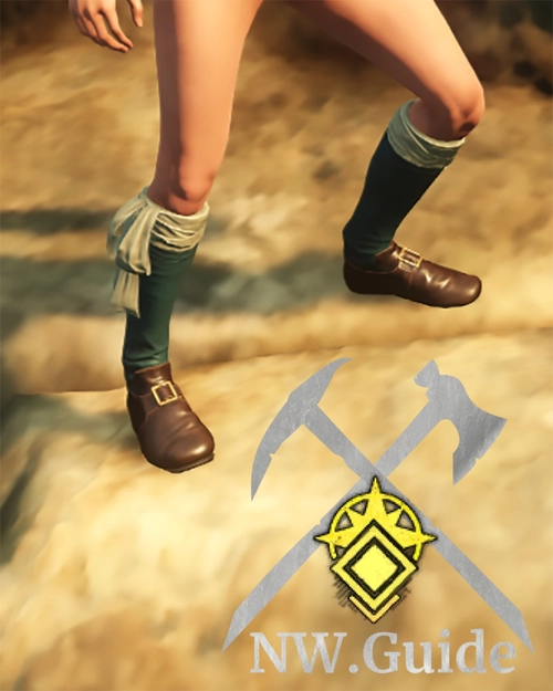 Screenshot of the front side of the Reveler Shoes