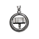 Icono del elemento "Amuleto de martillo de guerra de metal estelar reforzado"
