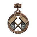 Icono del elemento "Amuleto de martillo de guerra de oricalco reforzado"