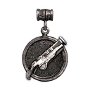Icono del elemento "Amuleto de trabuco de acero"