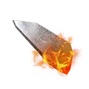 Icono del elemento "Fragmento de arma ardiente"
