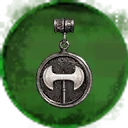 Icon for item "Amuleto de gran hacha de acero"