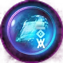 Icon for item "Runenglas des mächtigen Aquamarins"