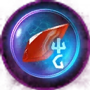 Icon for item "Runenglas des energiespendenden Karneols"