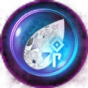 Icon for item "Runenglas des entzündeten Diamanten"