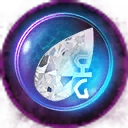 Icon for item "Runenglas des aussaugenden Diamanten"