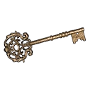 Symbol für Gegenstand "Andenkenschlüssel"