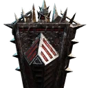 Icon for item "Befouled Kite Shield of the Soldier"