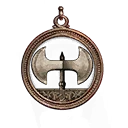 Ikona dla przedmiotu "Talizman topora dwuręcznego z orichalcum"