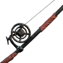 Icono del item "Caña de pescar de madera tratada"