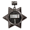 Icono del item "Amuleto de martillo de guerra de acero reforzado"