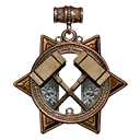 Icono del item "Amuleto de martillo de guerra de oricalco reforzado"