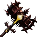 Icon for item "Hellfire War Hammer of the Soldier"
