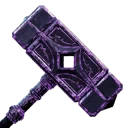 Icon for item "Obsidian War Hammer"