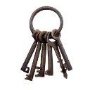 Symbol für Gegenstand "Rostiger Schlüssel"