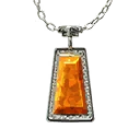 Icona per articolo "Arboreo Amuleto con ambra brillante"