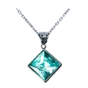 Ikona dla przedmiotu "(lodoodporność) Amulet z doskonałym akwamarynem"