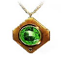 Ikona dla przedmiotu "Złoty amulet niezłomności wartownika"