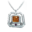Icono del item "Amuleto de duelista de platino del duelista"