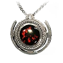 Icono del item "Amuleto de montaraz de plata del montaraz"