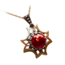 Icono del item "Amuleto inflamado del sabio"