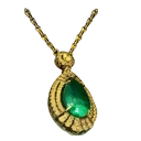 Icon for item "Tempered Pristine Emerald Amulet"