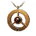 Icône de l'objet "Amulette d'érudit en or de l'érudit"