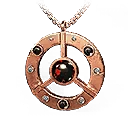 Icono del item "Amuleto de erudito de oricalco del erudito"