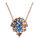 Icon for item "Empowered Pristine Sapphire Amulet"