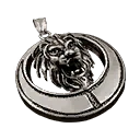 Icône de l'objet "Amulette de soldat en argent du barbare"