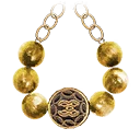 Icon for item "Gold Monk Amulet of the Monk"