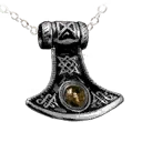 Icono del item "Amuleto de bárbaro de plata del soldado"