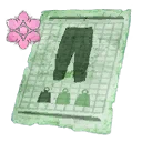 Icon for item "Pattern: Blooming Skirt of Earrach"