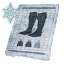 Symbol für Gegenstand "Schema: Stechpalme-Regentenschuhwerk"