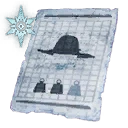 Icono del item "Patrón: Sombrero santo de regente (GS600)"