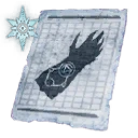 Icon for item "Pattern: Crystalline Gauntlet"