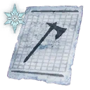 Icon for item "Pattern: Frozen Shard"