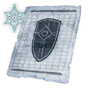 Icon for item "Pattern: Aegis of Ice"