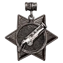 Icono del item "Amuleto de trabuco de acero reforzado"
