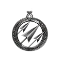 Icono del elemento "Amuleto de arco de metal estelar"