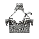 Icono del item "Amuleto de chef de metal estelar"
