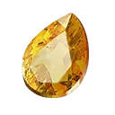 Icône de l'objet "Citrine éclatante taillée"