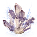 Symbol für Gegenstand "Mächtiger Quarzkristall"