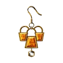 Icon for item "Arboricole Boucle d'oreille d'ambre immaculé"