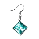 Symbol für Gegenstand "Eisbeständig Brillanter Aquamarin-Ohrring"