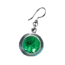 Icon for item "Tempered Flawed Emerald Earring"