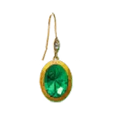 Symbol für Gegenstand "Gehärtet Smaragd-Ohrring"