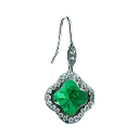 Icon for item "Tempered Brilliant Emerald Earring"