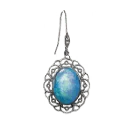 Symbol für Gegenstand "Durchdrungen Brillanter Opal-Ohrring"